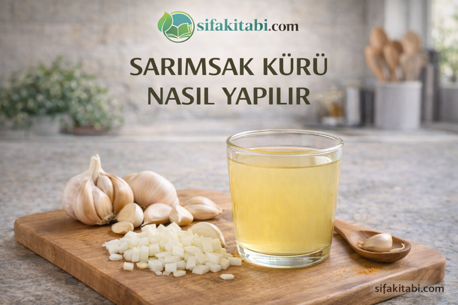 Sarımsak Kürü nasıl yapılır?