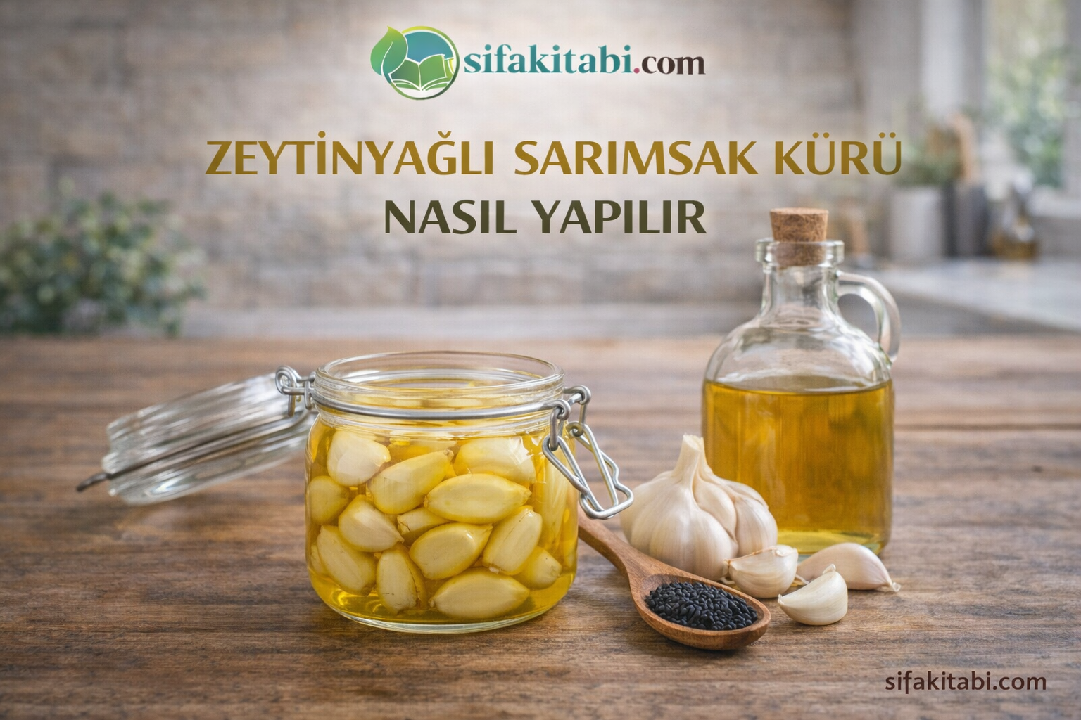 Zeytinyağlı Sarımsak Kürü