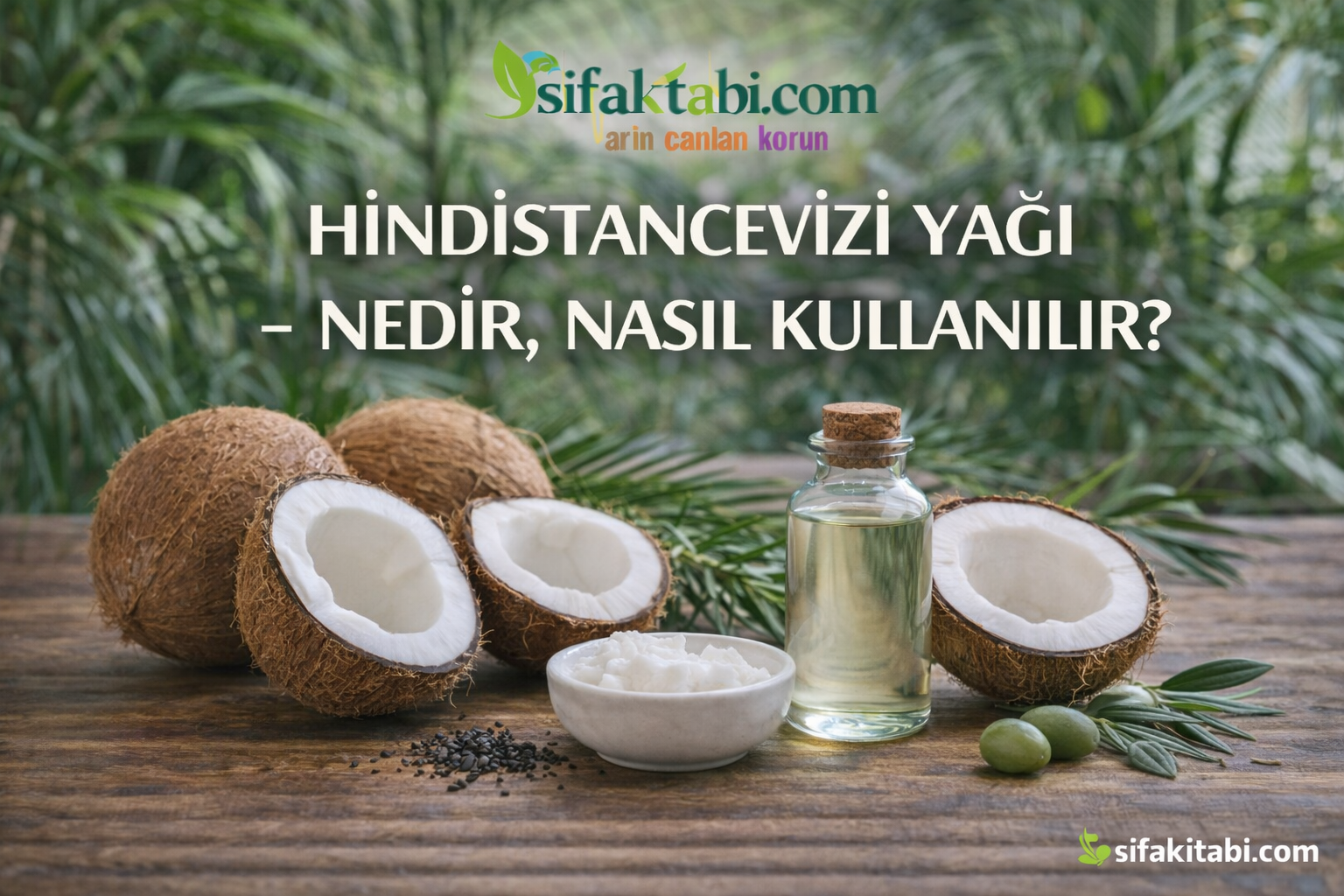 Hindistancevizi Yağı Nedir, Ne İşe Yarar ve Hindistancevizi Yağı Nasıl Kullanılır?
