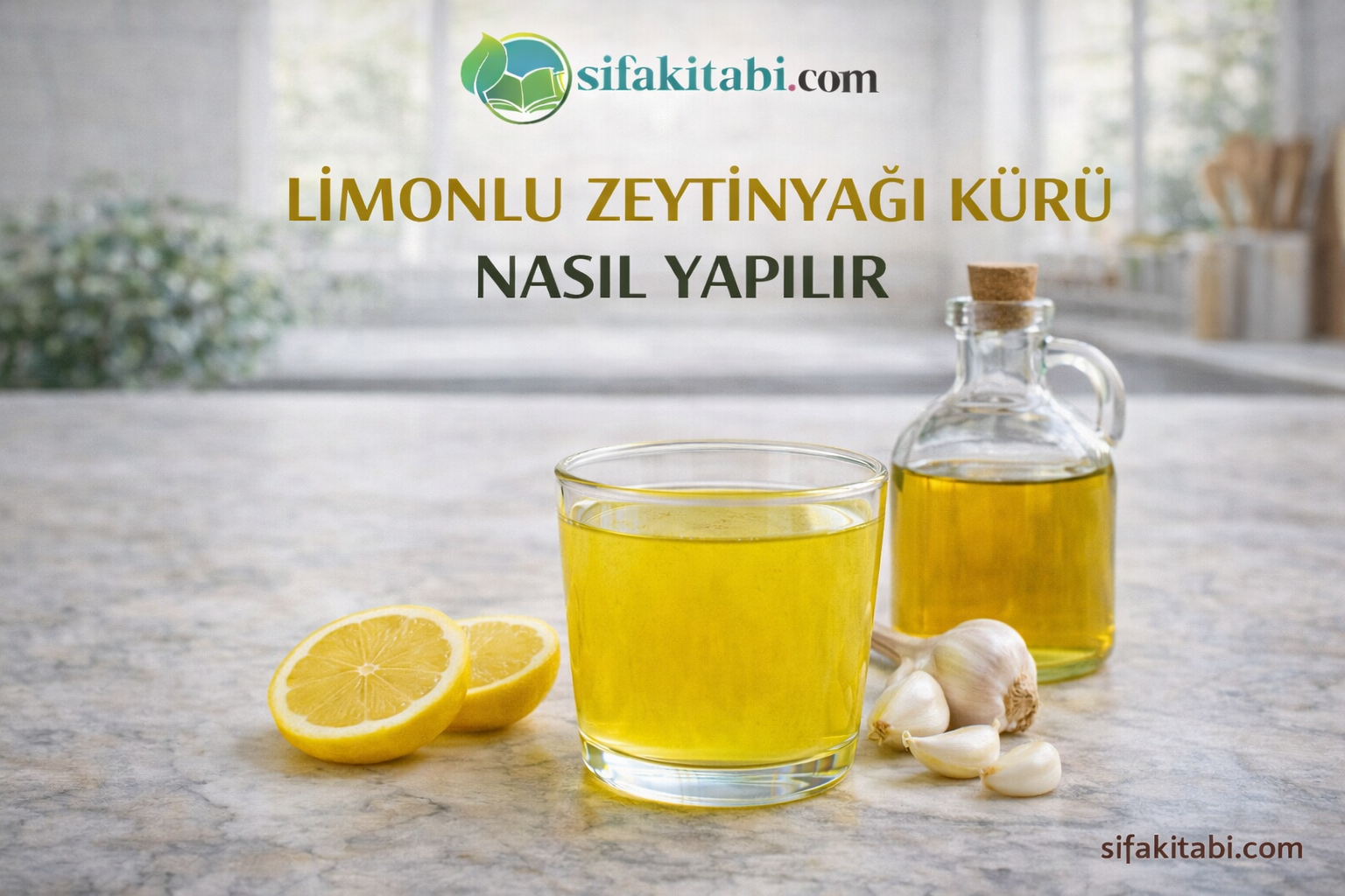 Limonlu Zeytinyağı Kürü