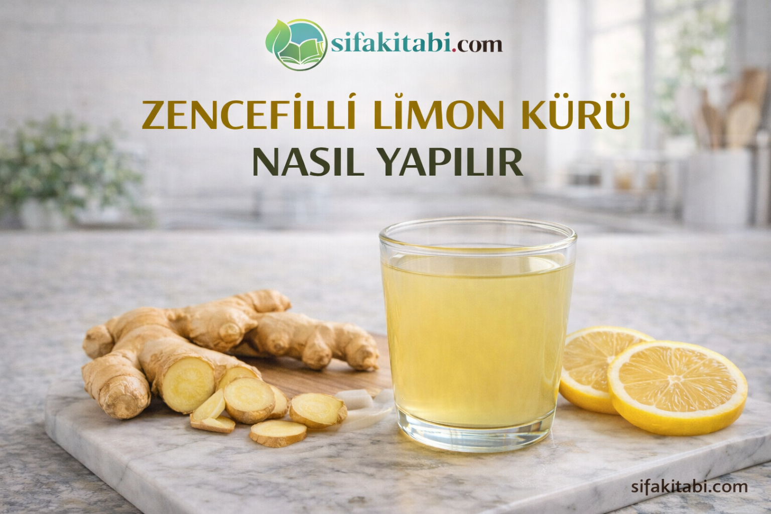 Zencefilli Limon Kürü nasıl yapılır?